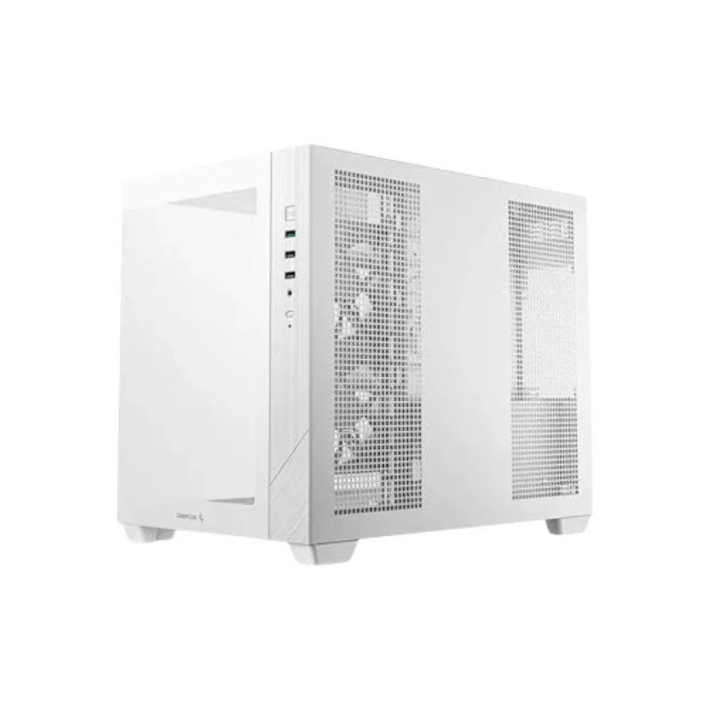 DEEPCOOL CG330 3F ARGB MATX Mid Tower Cabinet ( White ) - 3