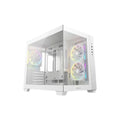 DEEPCOOL CG330 3F ARGB MATX Mid Tower Cabinet ( White )