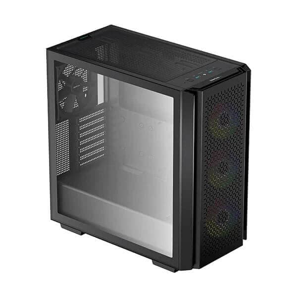DEEPCOOL CG560 ARGB EATX Mid Tower Cabinet (Black) - 4