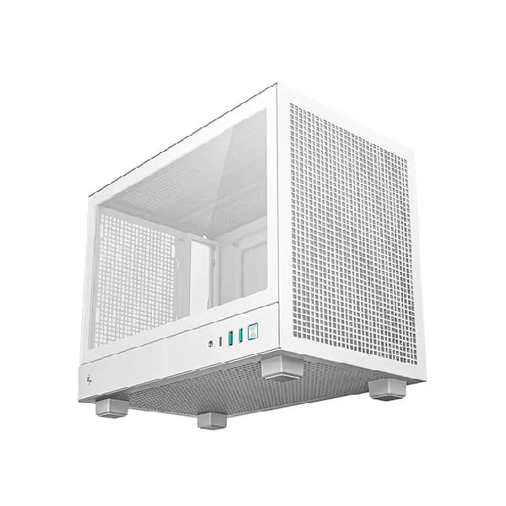DEEPCOOL CH160 WH MITX Mini Tower Cabinet (White) - 2