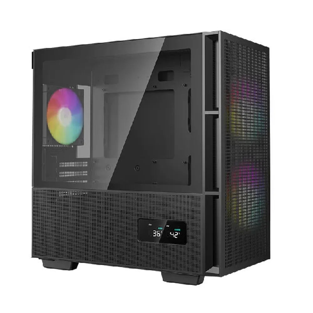 DEEPCOOL CH360 DIGITAL ARGB ATX Mid Tower Cabinet (Black) - 2