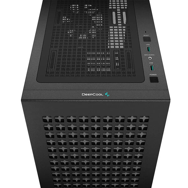 DEEPCOOL CH370 MATX Mini Tower Cabinet (Black) - 3