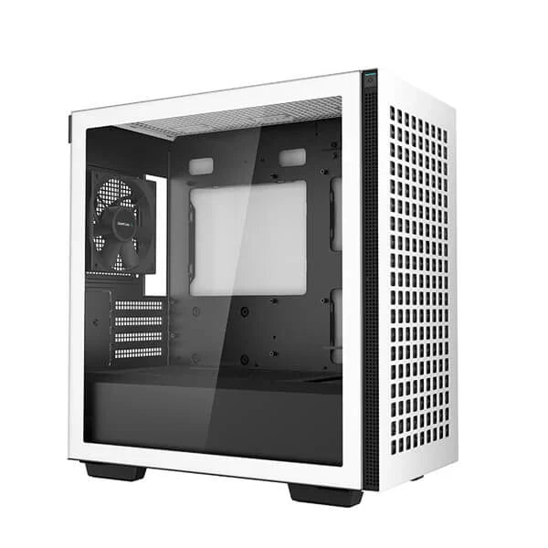 DEEPCOOL CH370 White MATX Mini Tower Cabinet (White) - 2