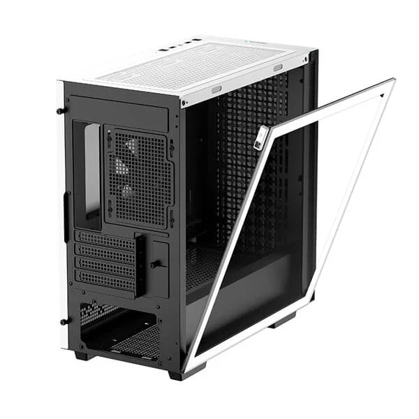 DEEPCOOL CH370 White MATX Mini Tower Cabinet (White) - 5