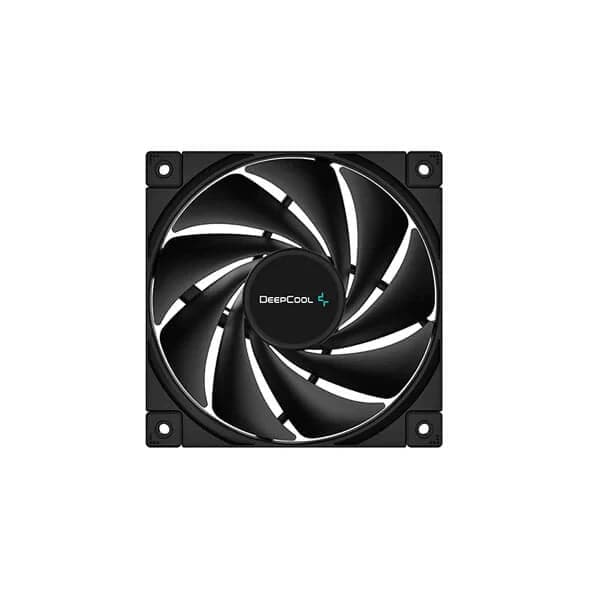 DEEPCOOL FK120 120mm 1850RPM 4-Pin PWM Non-RGB Cabinet Fan (Black) (Single Pack) - 4