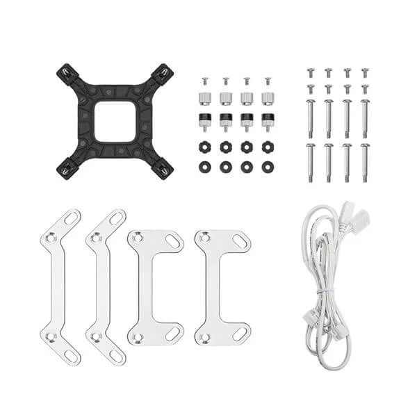 DEEPCOOL LT240 ARGB 240mm CPU Liquid Cooler ( White ) - 5