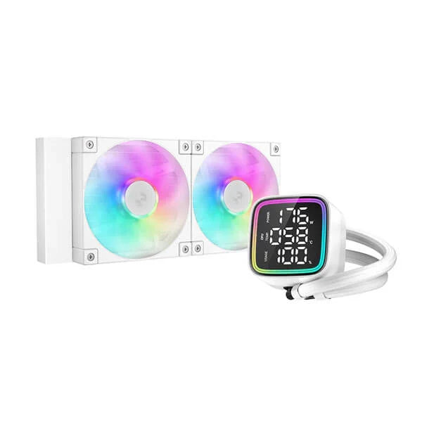 DEEPCOOL LD240 ARGB 240mm CPU Liquid Cooler ( White )