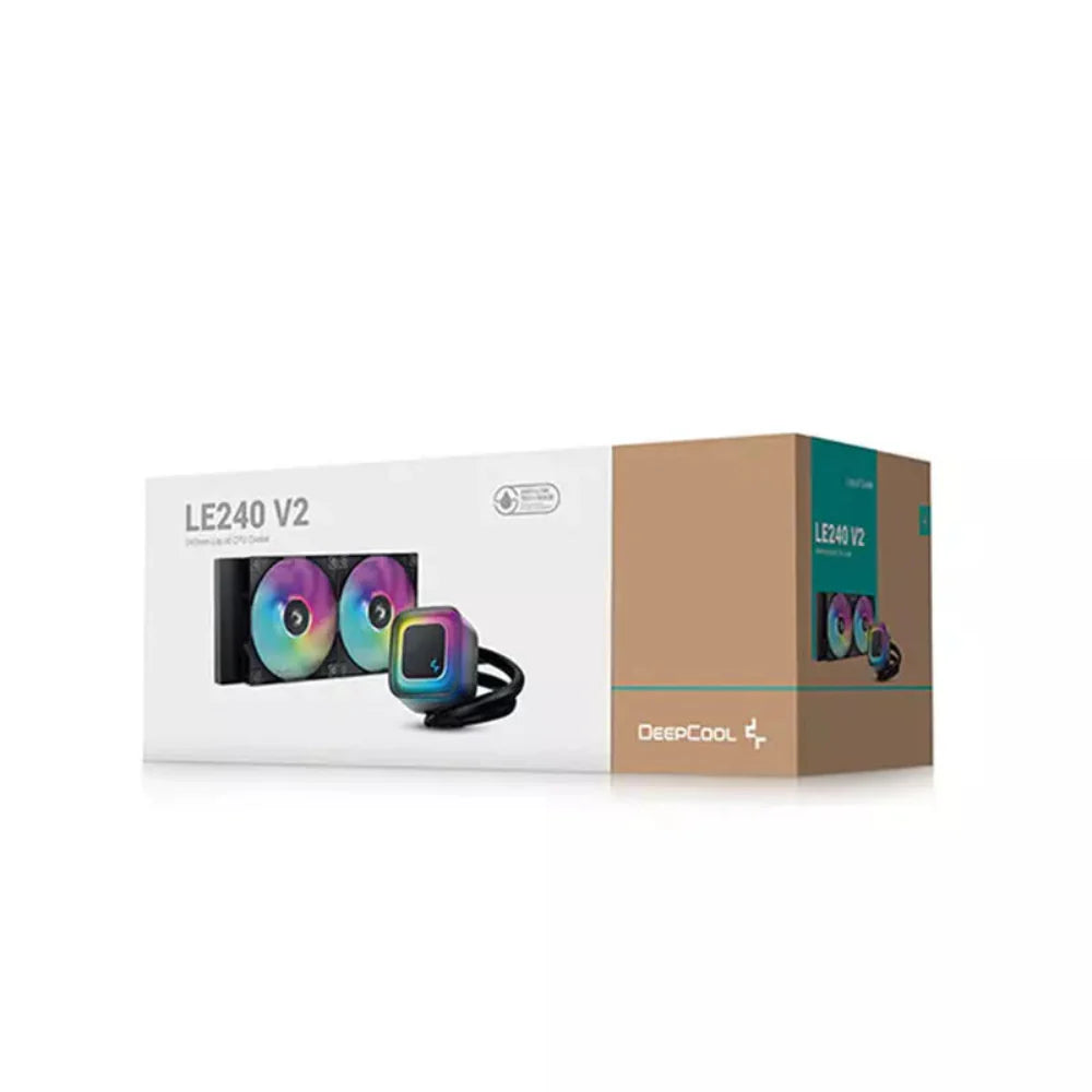 DEEPCOOL LE240 V2 240MM ARGB Liquid Cooler ( Black ) - 5