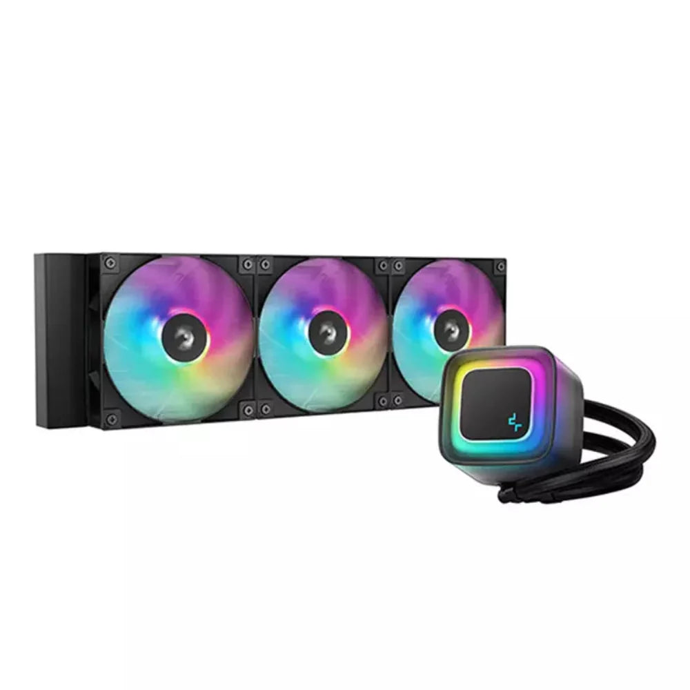 DEEPCOOL LE360 V2 360mm ARGB Liquid Cooler ( Black ) – TechCure India