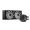 DEEPCOOL LE500 Auto-RGB 240mm CPU Liquid Cooler (Black) - 2