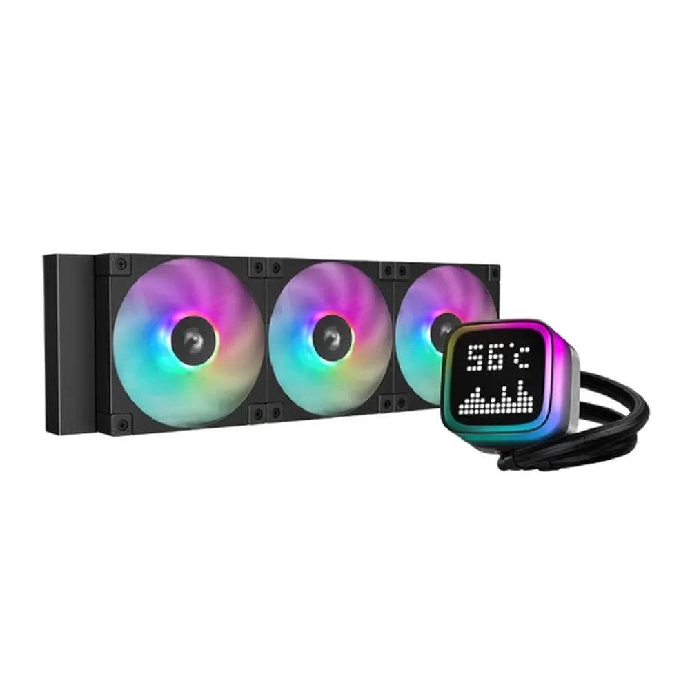 DEEPCOOL LP360 ARGB 360mm CPU Liquid Cooler ( Black ) – TechCure India