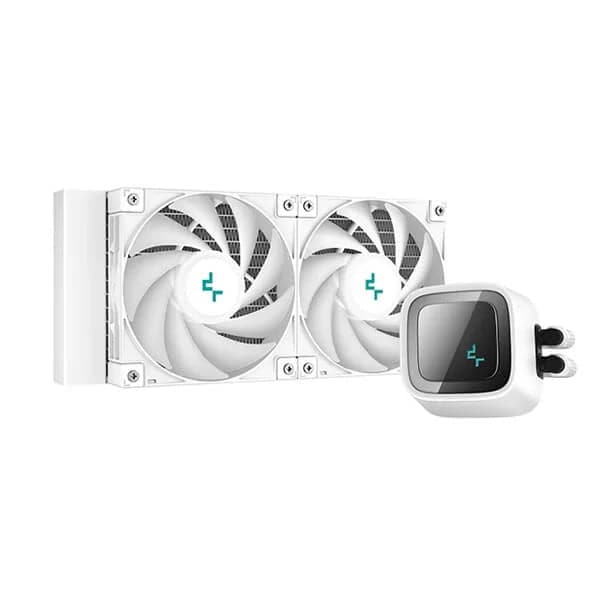 DEEPCOOL Infinity LS520 ARGB 240mm CPU Liquid Cooler ( White ) - 4