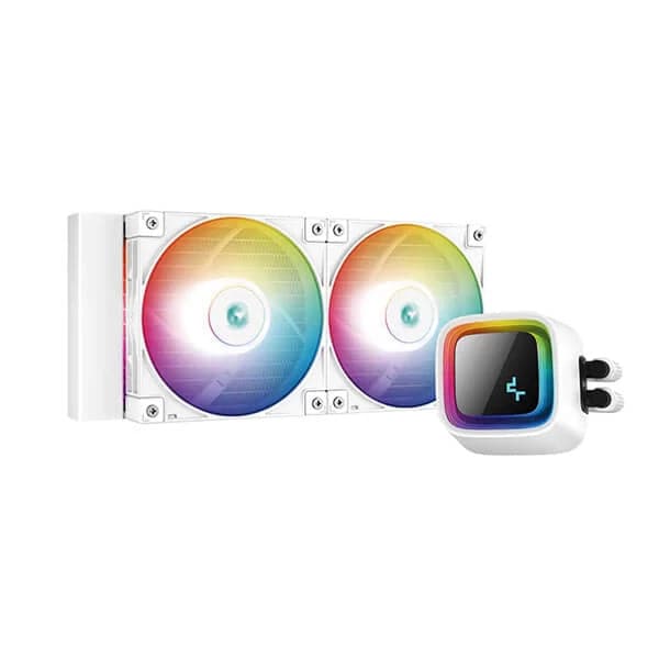 DEEPCOOL Infinity LS520 ARGB 240mm CPU Liquid Cooler ( White )