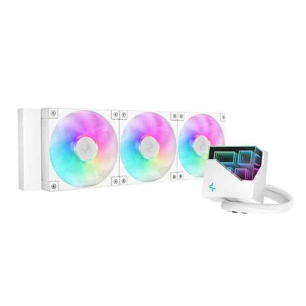 Deepcool LT360 ARGB CPU Liquid Cooler (White) – TechCure India