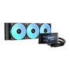 DEEPCOOL LT360 Vision 360mm ARGB CPU Liquid Cooler ( Black ) ( With LCD Display )