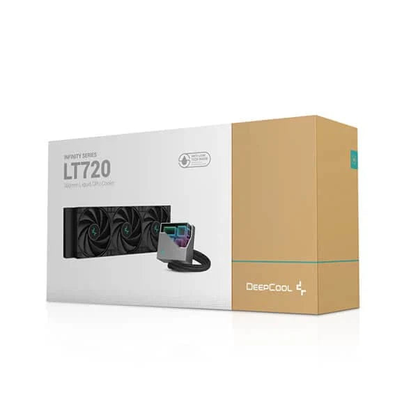 DEEPCOOL INFINITY LT720 ARGB 360mm CPU Liquid Cooler (Black) - 6