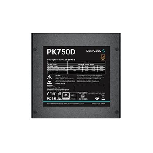 DEEPCOOL PK750D 750W 80+ Bronze Non Modular ATX 2.0 Power Supply - 5
