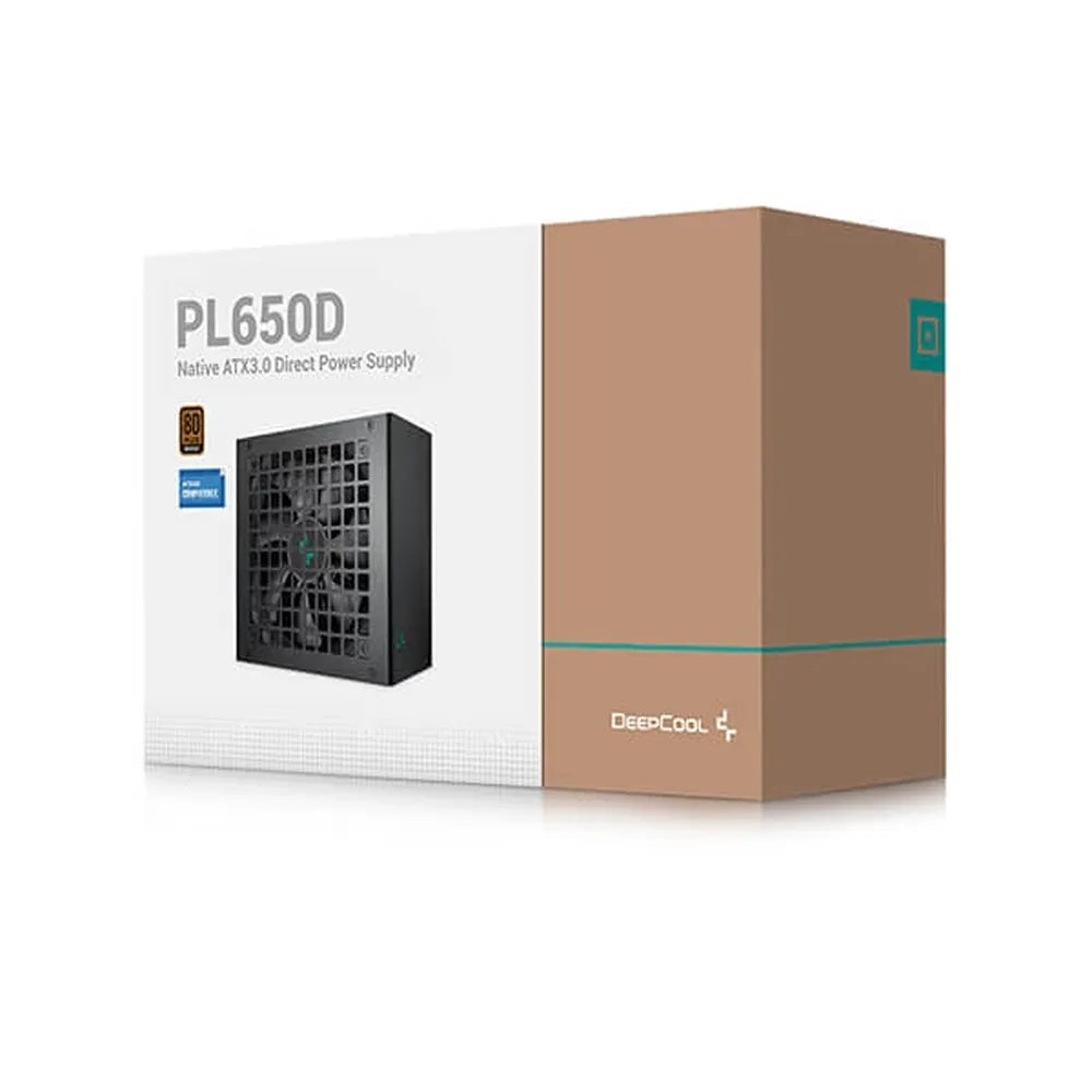 DEEPCOOL PL550D 550W Bronze ATX 3.0 80+ Non Modular Power Supply - 6