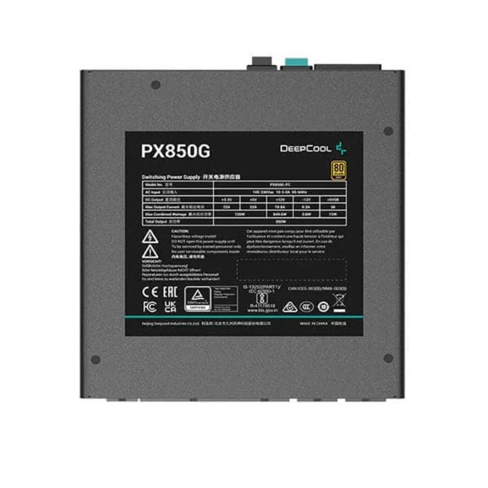DEEPCOOL PX850G 850W ATX 3.0 80+ Gold Fully Modular Power Supply - 2