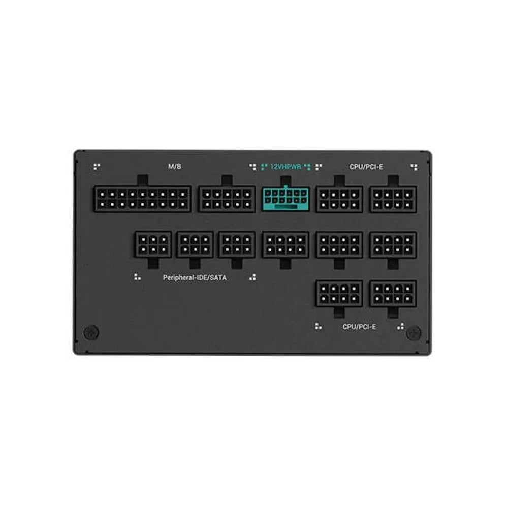 Deepcool PX1000P ATX 3.0 80+ Platinum Fully Modular PSU (1000W) - 3