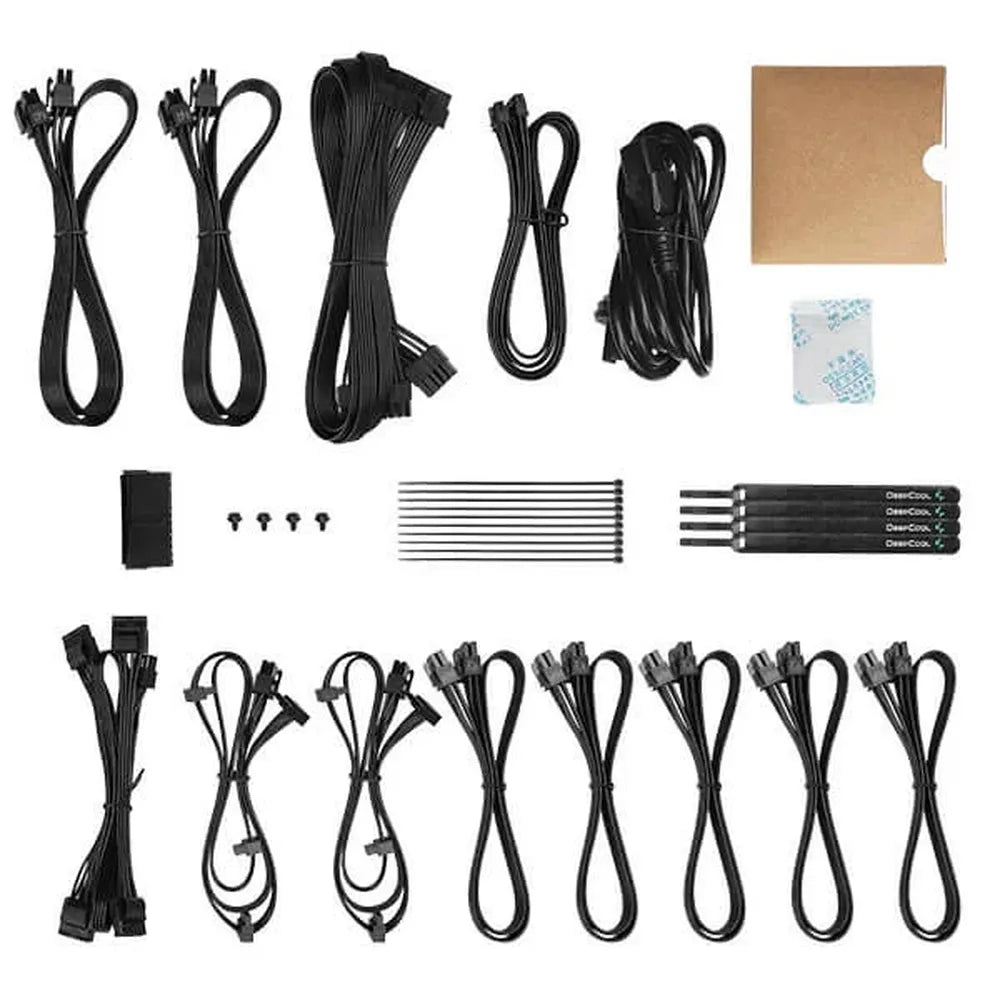 Deepcool PX1000P ATX 3.0 80+ Platinum Fully Modular PSU (1000W) - 5