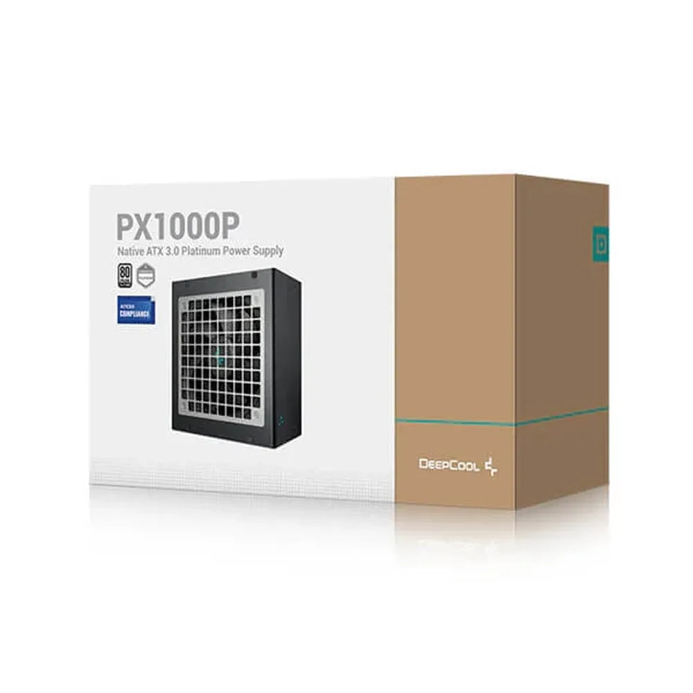 Deepcool PX1000P ATX 3.0 80+ Platinum Fully Modular PSU (1000W) - 6