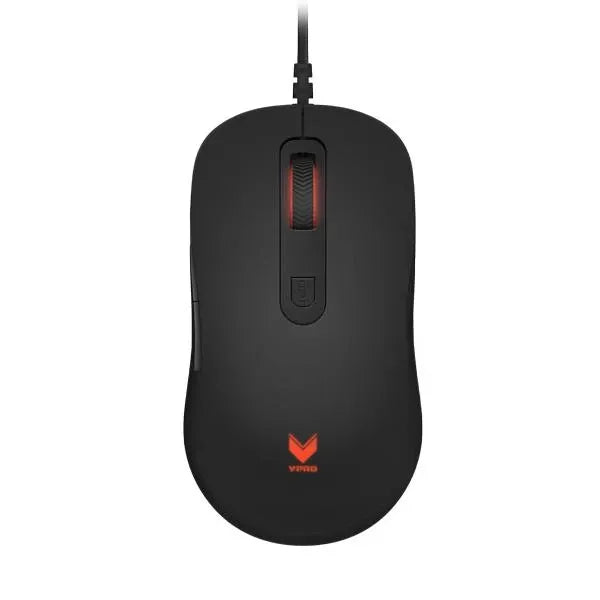 RAPOO V16 Wired Ambidextrous Gaming Mouse ( 3000DPI / 5 Macro Button ) ( Black ) – TechCure India