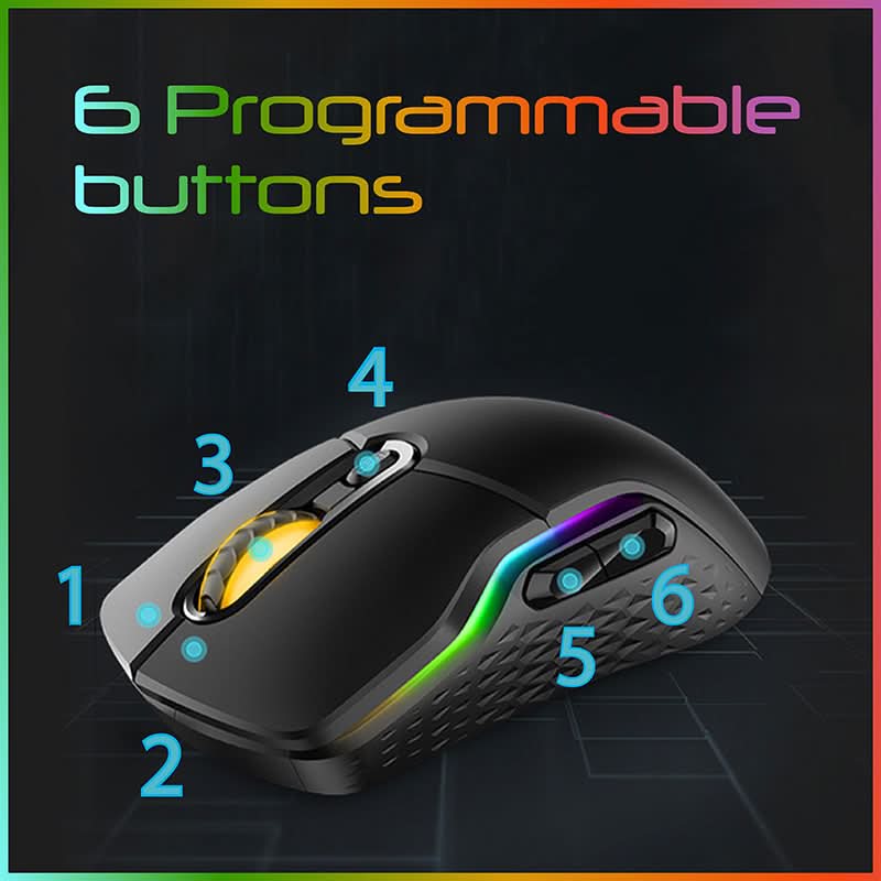 RAPOO OPTICAL GAMING MOUSE VT200 FEATURING IR SENSOR TECHNOLOGY WITH 6200 DPI – TechCure India