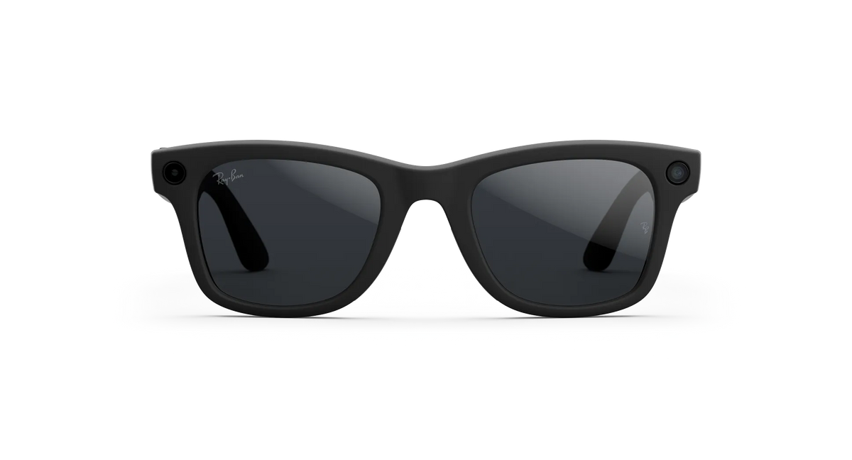 Ray-Ban Meta Wayfarer Gen 2 Matte Black Smart Glasses – TechCure India