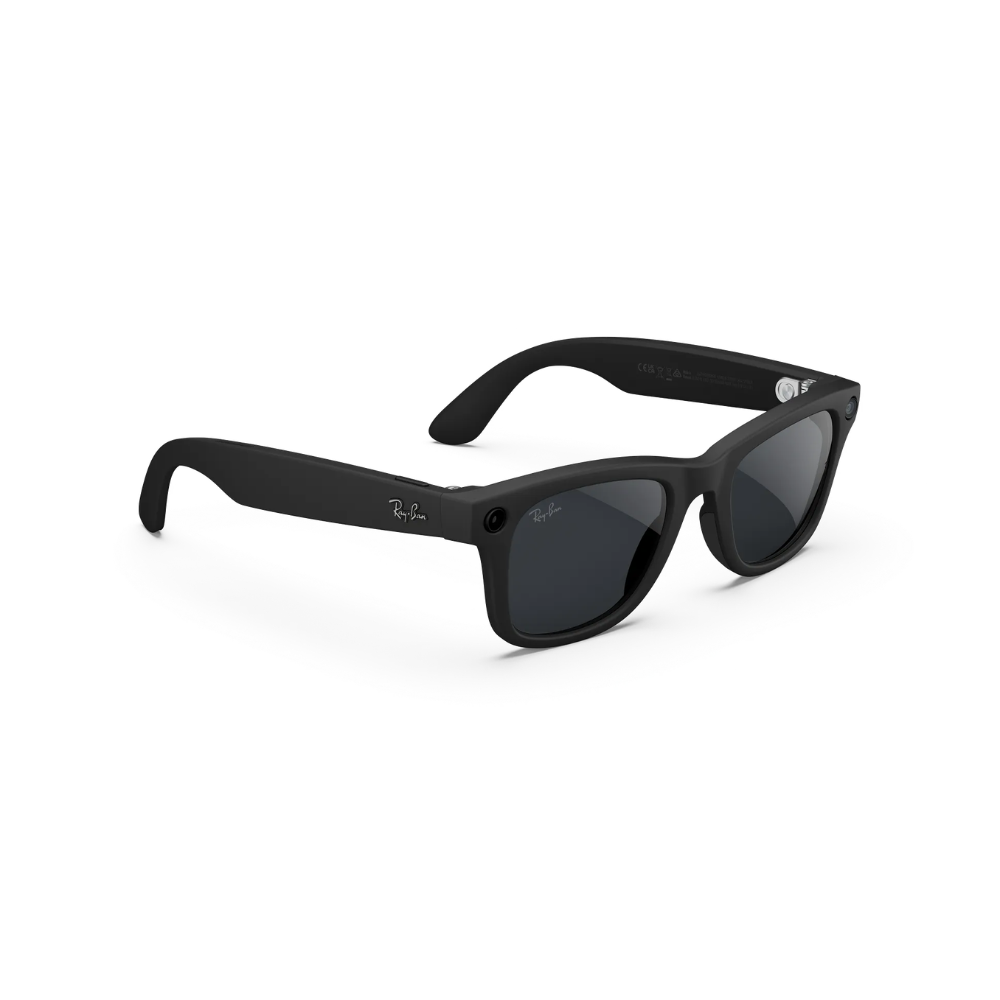 Ray-Ban Meta Wayfarer Gen 2 Matte Black Smart Glasses – TechCure India