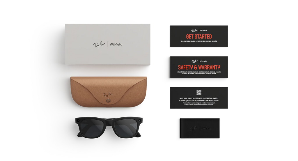 Ray-Ban Meta Wayfarer Gen 2 Matte Black Smart Glasses – TechCure India