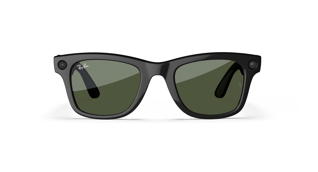 Ray-Ban Meta Wayfarer Gen 2 Smart Glasses Black Glossy – TechCure India