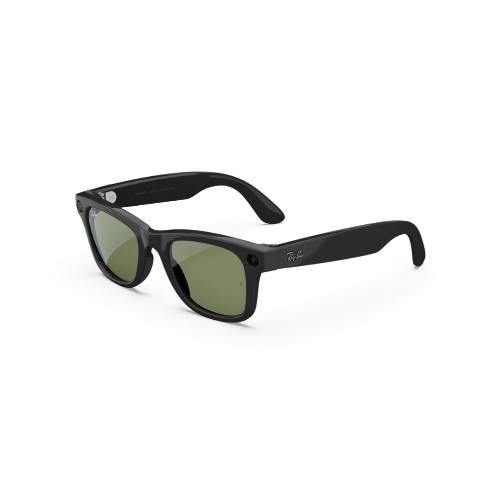 Ray-Ban Meta Wayfarer Gen 2 Smart Glasses Black Glossy – TechCure India