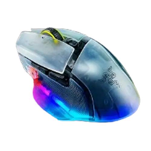 Razer Basilisk V3 Pro 35K Phantom White Wireless Gaming Mouse – Model RZ01-05240400-R3A1 – TechCure India