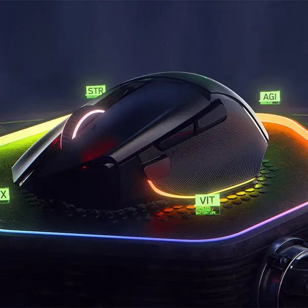Razer Basilisk V3 Pro Ergonomic Wireless Gaming Mouse (RZ01-04620100-R3A1) – TechCure India
