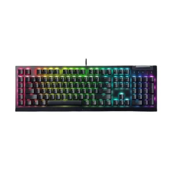 Razer BlackWidow V4 X Mechanical Gaming Keyboard Yellow Switches (RZ03-04701800-R3M1) – TechCure India