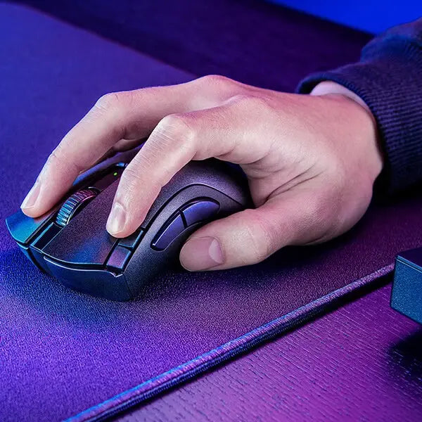Razer DeathAdder V2 X HyperSpeed Wireless Gaming Mouse (Black) (RZ01-04130100-R3A1) – TechCure India