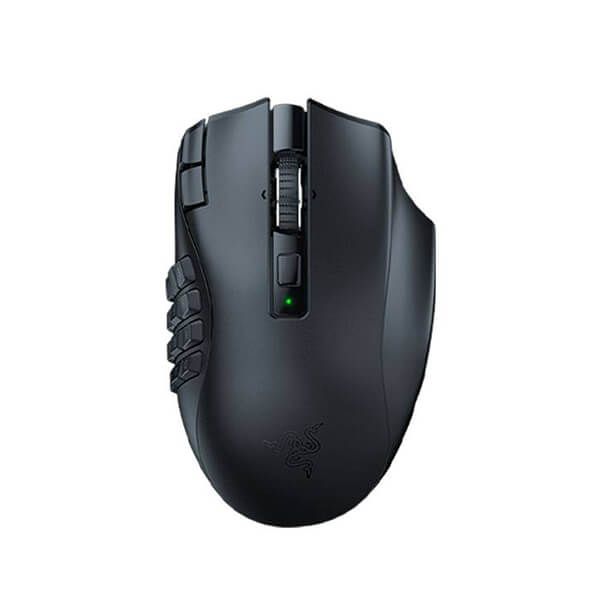 Razer Naga V2 HyperSpeed Wireless Gaming Mouse (Black) – Model RZ01-03600100-R3A1 – TechCure India