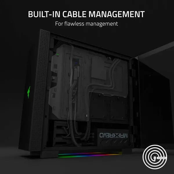 Razer Tomahawk Rgb Eatx Mid Tower Cabinet (Black) (RC21-01420100-R3M1) – TechCure India