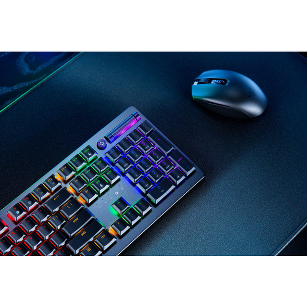 RAZER DeathStalker V2 Pro Optical Full Size Wireless Gaming Keyboard ( Black ) ( Mechanical ) ( Clicky Purple Switch ) RZ03-04361800-R3M1 - 5