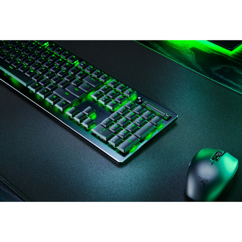 RAZER DeathStalker V2 Pro Optical Full Size Wireless Gaming Keyboard ( Black ) ( Mechanical ) ( Clicky Purple Switch ) RZ03-04361800-R3M1 - 4