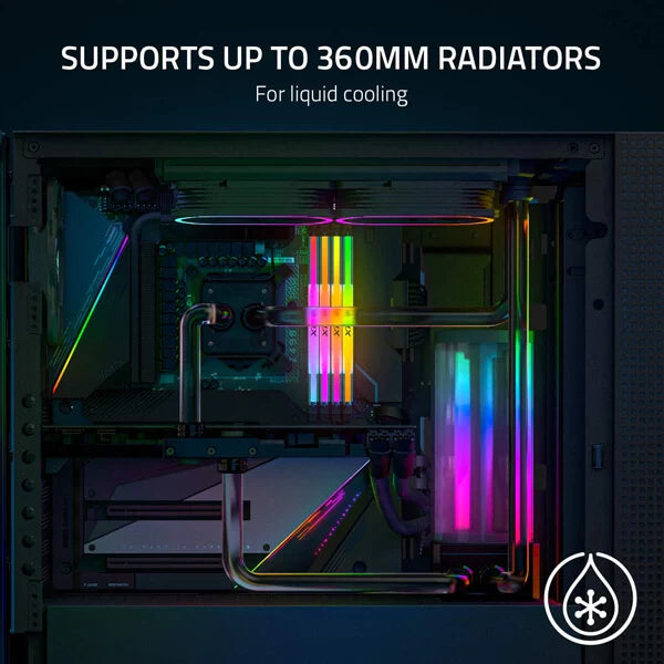 RAZER Tomahawk RGB ATX Mid Tower Cabinet (Black) - 4