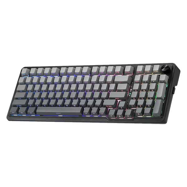 Redragon Eisa Pro K686 Wired+2.4Ghz+Bluetooth RGB Mechanical Keyboard Concrete Jungle (Custom Switch) – TechCure India