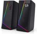 REDRAGON GS520 Anvil RGB Desktop Speakers, 2.0 Channel PC Computer Stereo Speaker – TechCure India