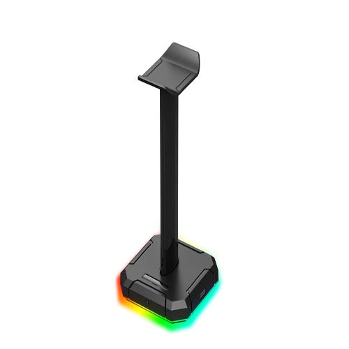 Redragon HA300 Scepter Pro Headset Stand RGB Backlit Gaming Headphone Stand with Aluminum Supporting Bar – TechCure India