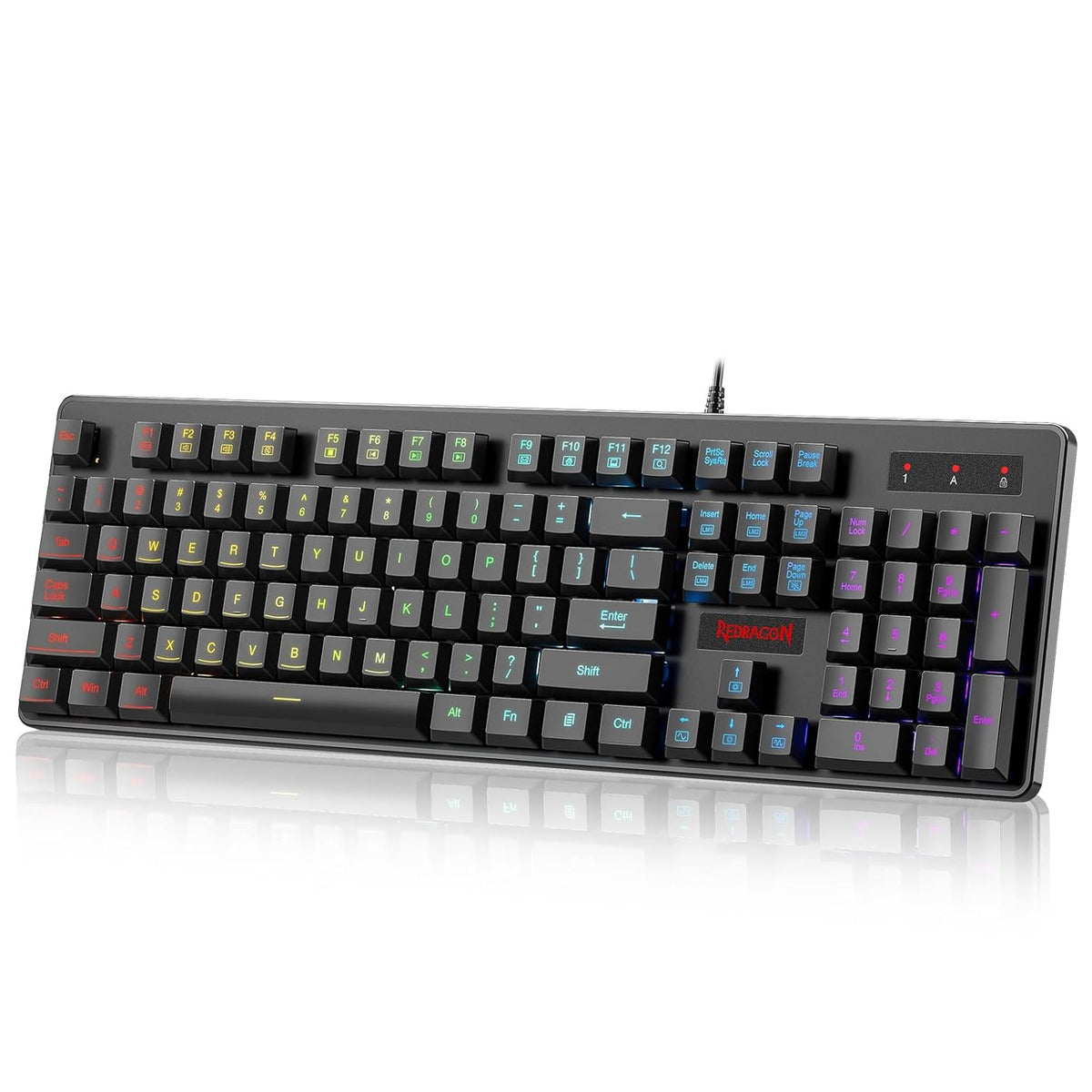REDRAGON K509 DYAS (WITHOUT SIDE LIGHT) – TechCure India