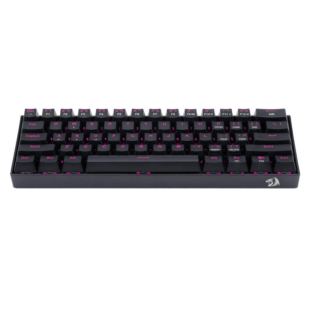 REDRAGON K630 PINK LED DRAGON BORN (BROWN SWITCH) KEYBOARD BLACK – photo 2 – TechCure India