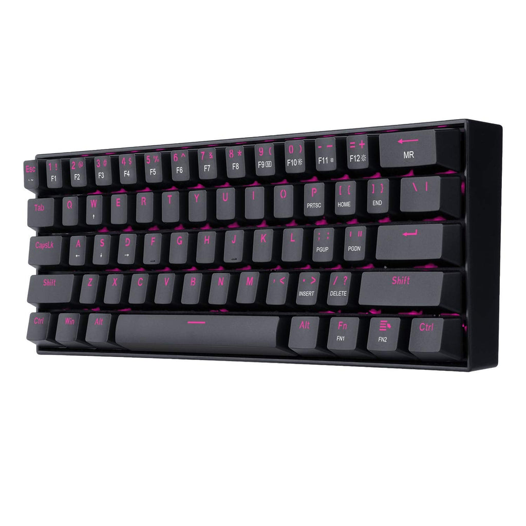 REDRAGON K630 PINK LED DRAGON BORN (BROWN SWITCH) KEYBOARD BLACK – TechCure India