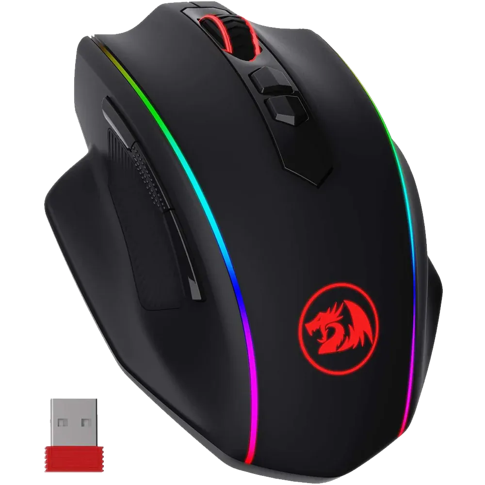 REDRAGON M686 Vampire Elite Wired / Wireless Ergonomic Gaming Mouse ( M686 ) ( 16000DPI / 8 Macro Button )… – TechCure India