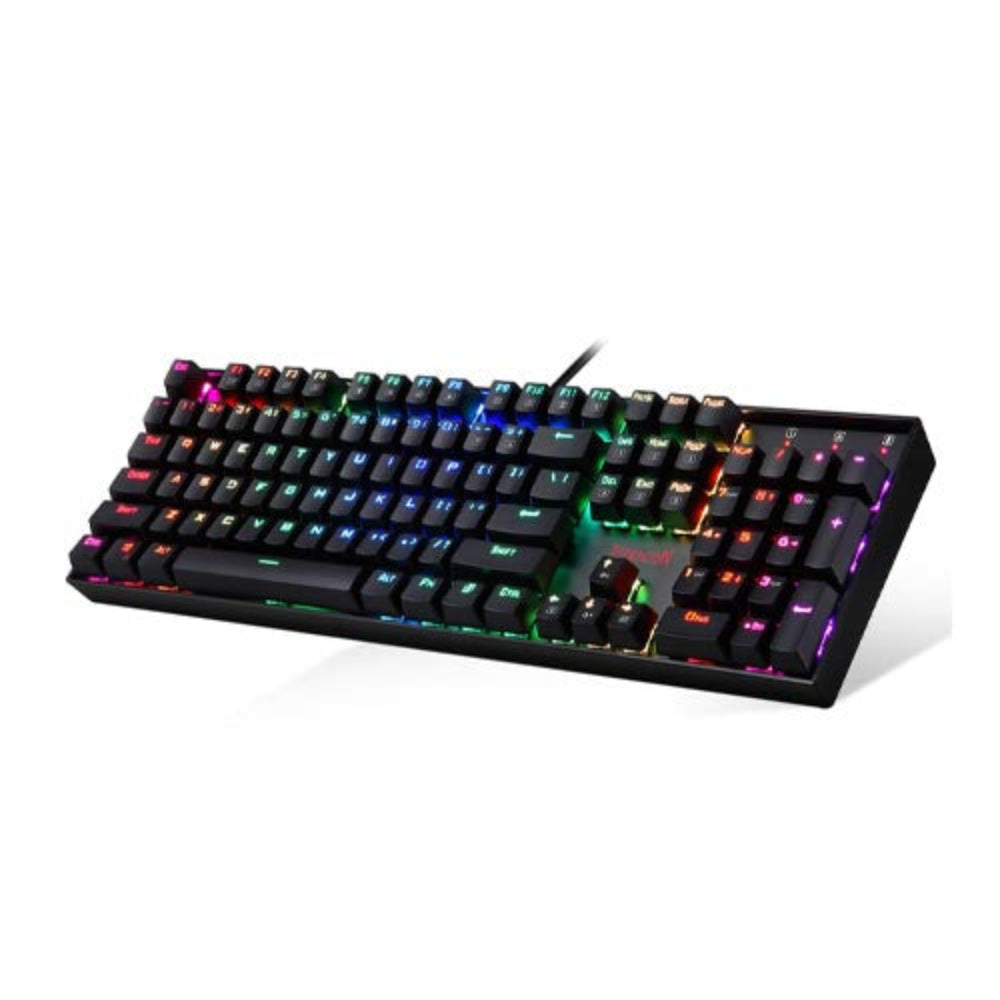 REDRAGON Mitra K551 Full Size Wired Gaming Keyboard ( Black ) ( Blue Switches ) – TechCure India